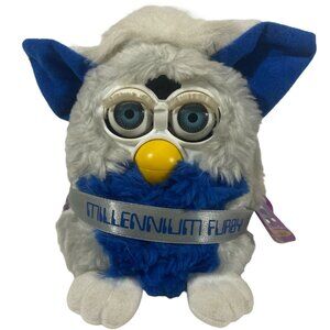 Vintage Furby Millennium 1999 Limited Edition Original Tag Tested Working Tiger